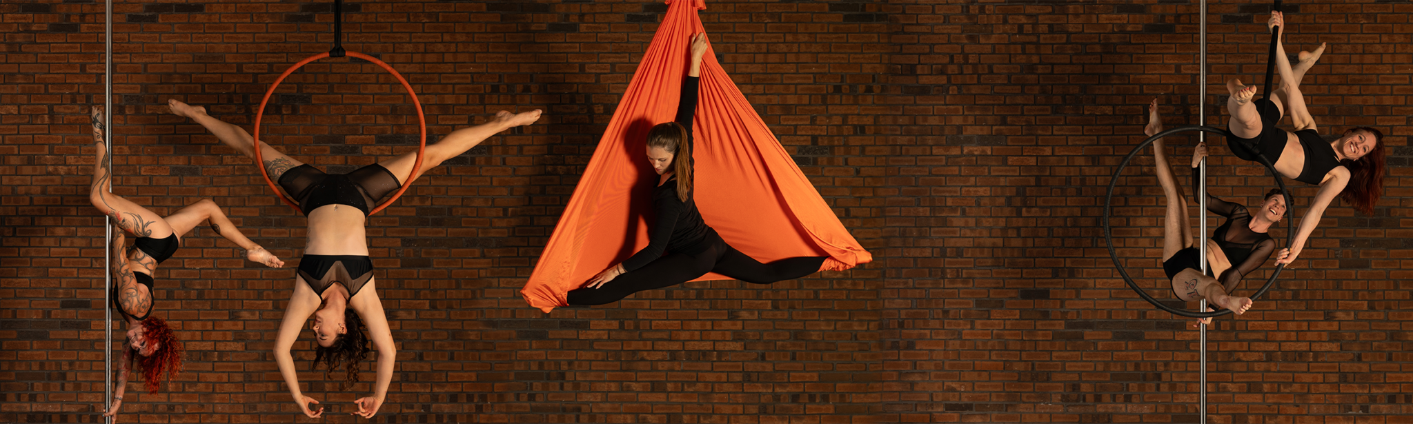 Poledance und Luftakrobatik